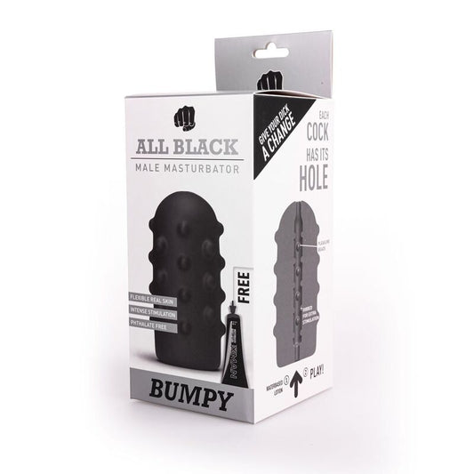 ALL BLACK - MASTURBATOR BUMPY