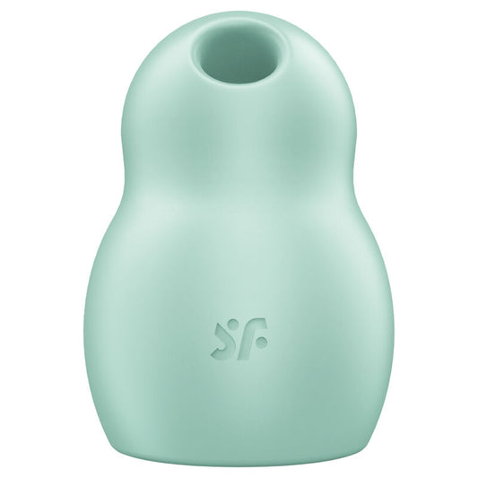 SATISFYER - PRO TO GO 1 DOUBLE AIR PULSE STIMULATOR & VIBRATOR GREEN