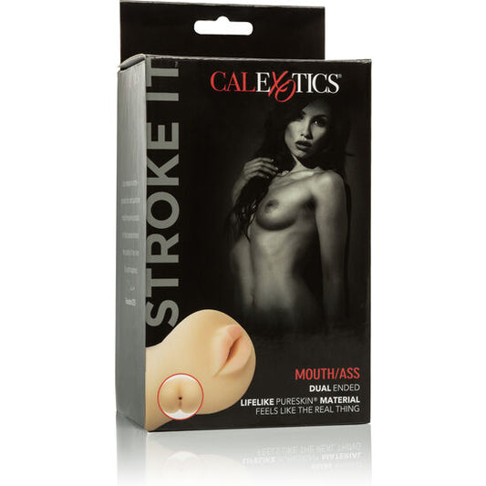 CALEXOTICS – Stroke It Mouth and Anal Masturbator