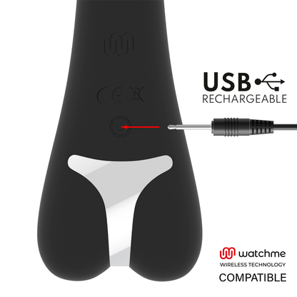 BRILLY GLAM - ERIK VIBRATOR + WATCHME REMOTE CONTROL