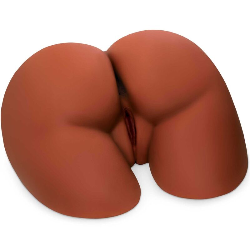 PDX PLUS – Perfect Anal XL Double Entry Brown Masturbator