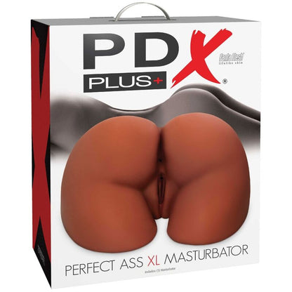 PDX PLUS – Perfect Anal XL Double Entry Brown Masturbator