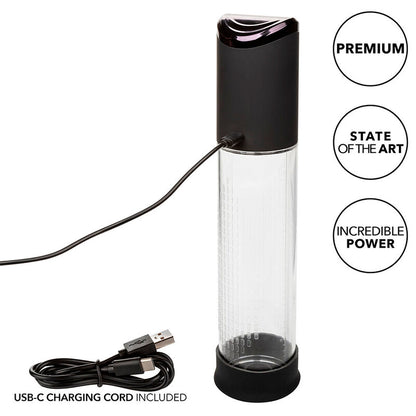 CALEXOTICS - PEAK 4-SPEED SUCTION PUMP BLACK