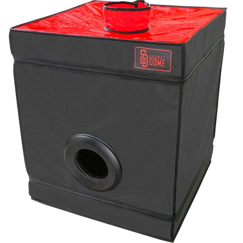 SECRET DOME - KINK CLUB CABINA BUKKAKE BLACK & RED