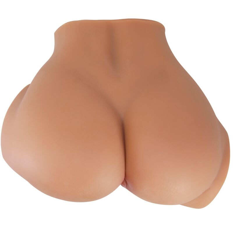 CRAZY BULL – Emilia Dual Opening Vibrator Flesh with Remote Control