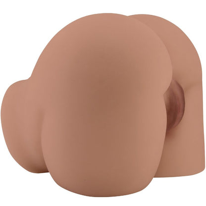 CRAZY BULL – Bernace Dual Opening Vibrator Flesh with Remote Control