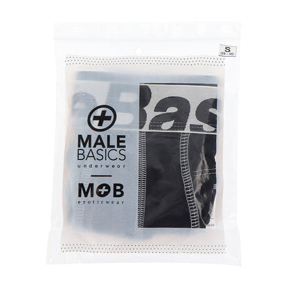 MOB - BLACK TEAR-SHAPED THONG SIZE L/XL