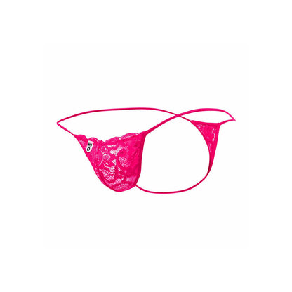 MOB - PINK LACE THONG SIZE S/M