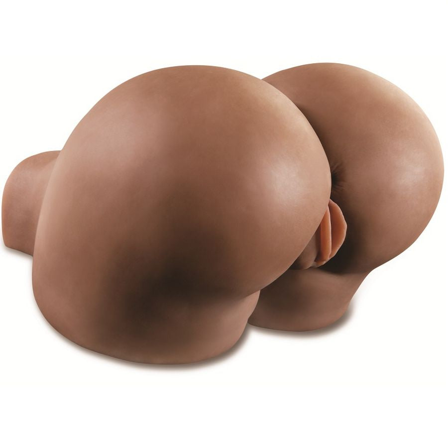 EXTREME TOYZ – PIPEDREAM Silly Extra Real Female Torso Black – Dual Opening