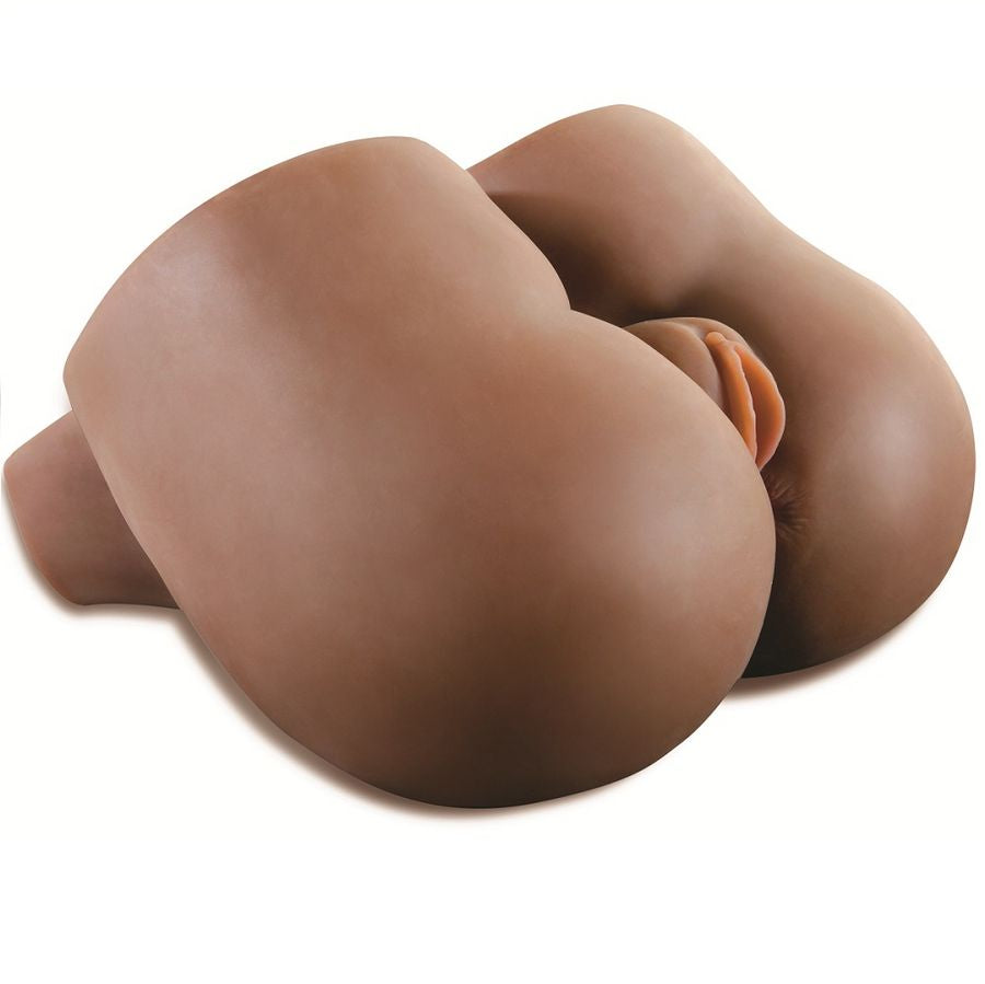 EXTREME TOYZ – PIPEDREAM Silly Extra Real Female Torso Black – Dual Opening