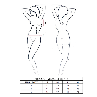 PASSION - SENSIE BODY BLACK S/M
