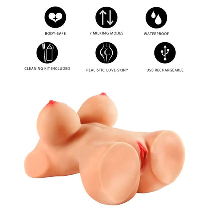 HIDDEN DESIRE – BANGERS Milking Female Masturbator Torso 10 kg