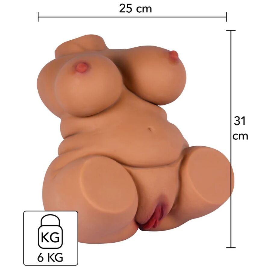 HIDDEN DESIRE – BANGERS Curvy Female Masturbator Torso 6 kg