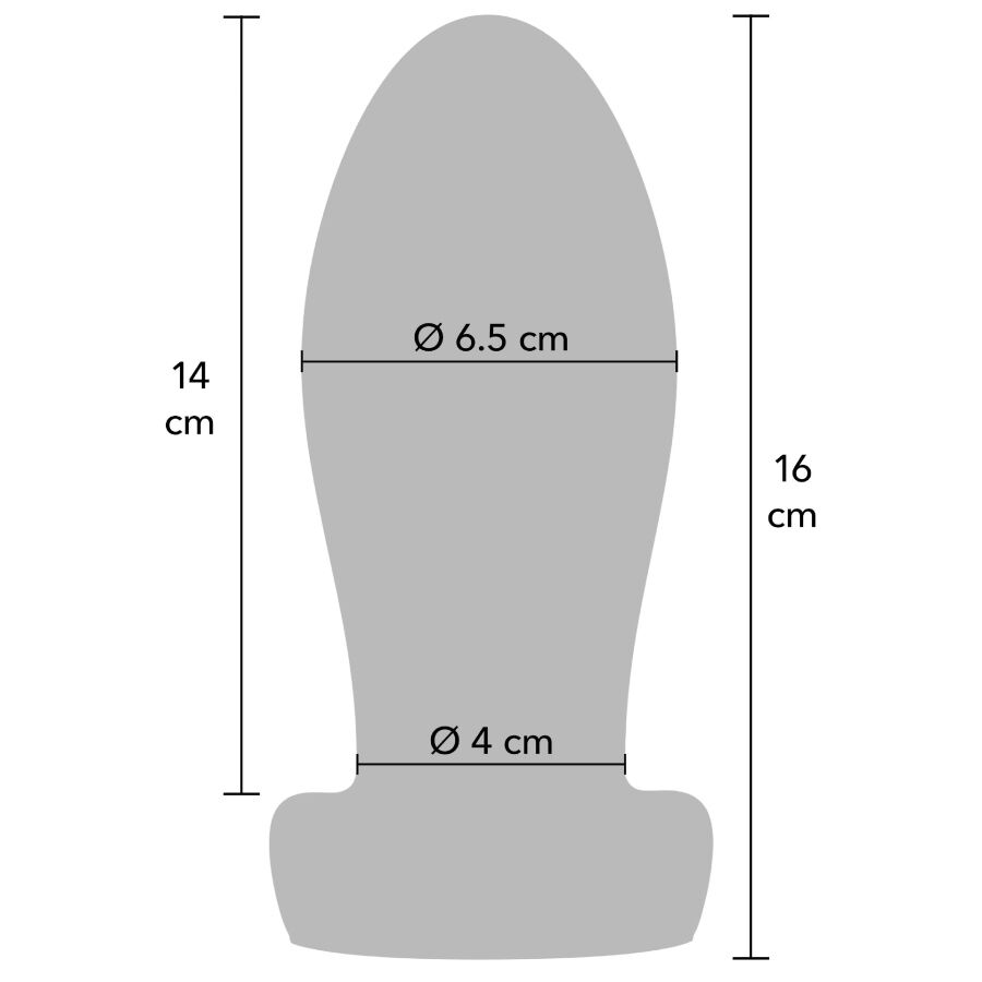 HIDDEN DESIRE – EXTREME Heavy Stretcher Plug Large