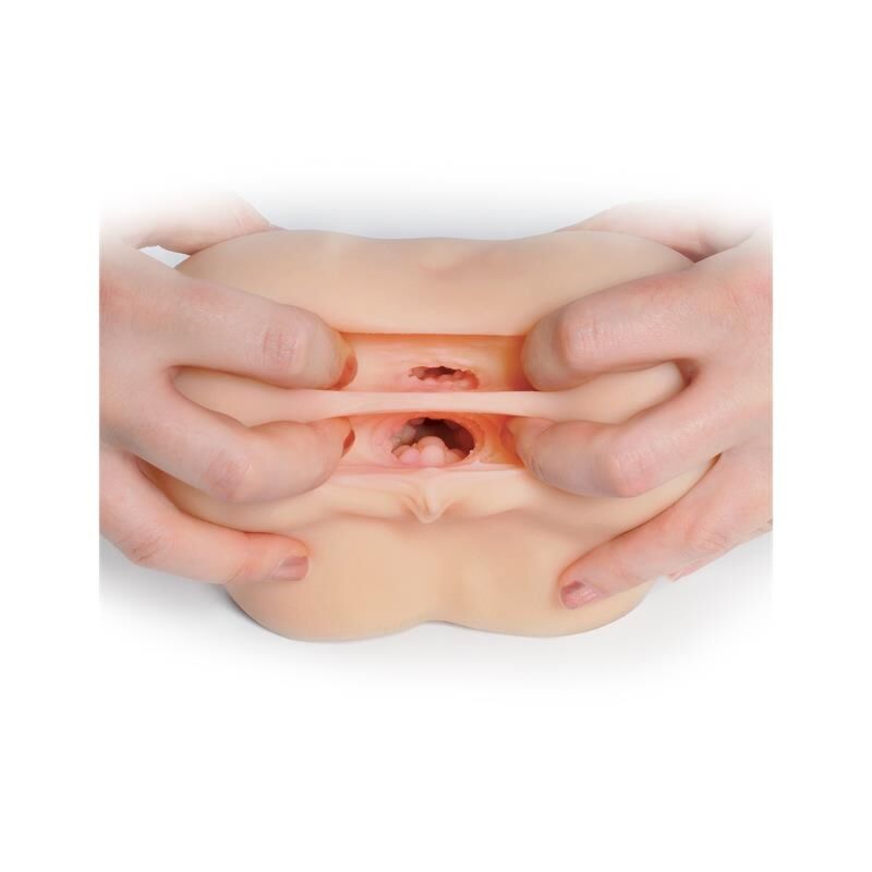 PIPEDREAMS EXTREME TOYZ – Mega Stroker Masturbator Dual Opening