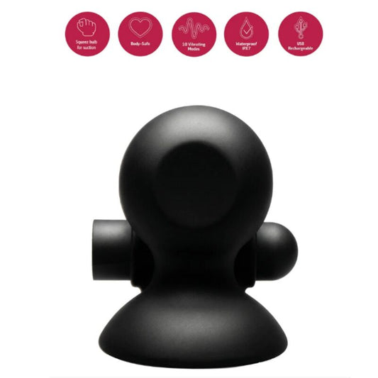 SHE.E.O - RECHARGEABLE VIBRATING NIPPLE SUCTION GEL