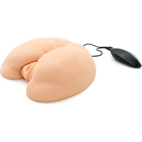 ACT – Dual Opening Vibrating Masturbator with Bullet – Medium