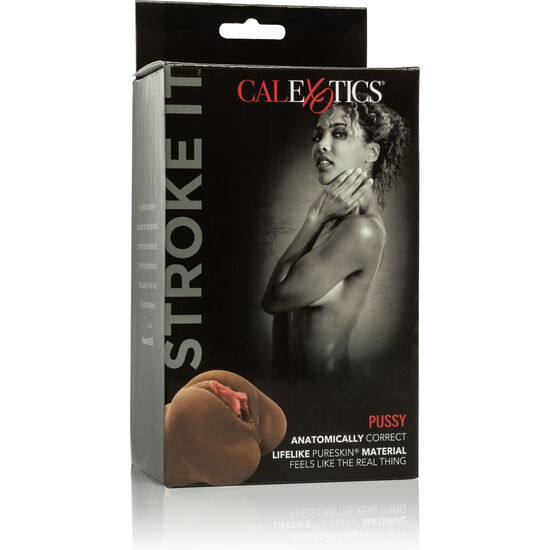 CALEXOTICS – Stroke It Vaginal Masturbator Brown