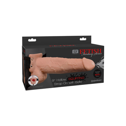 FETISH FANTASY SERIES – Harness with Squirting Dong 22.9 cm